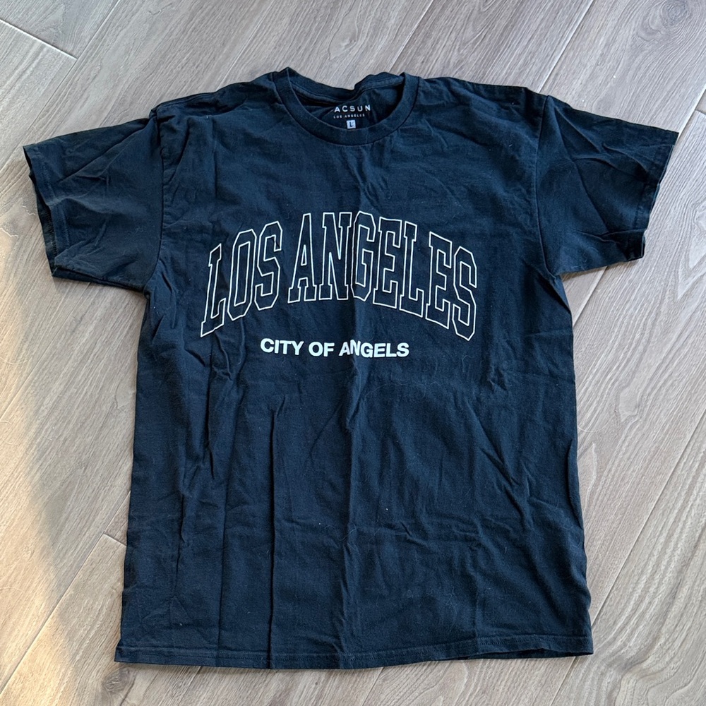 PacSun Black Los Angeles Tee